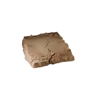Cracked Dry Lake Bed Unreal 3D Asset for Realtime Builds