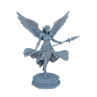 Miniatura Angelo Guardiano Fantasy STL