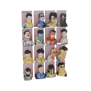 Invincible Comic Characters Busts Collection