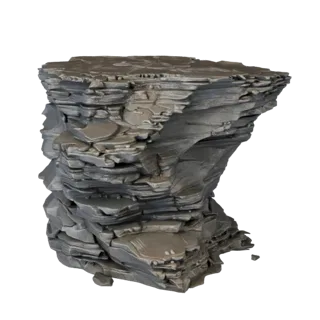 Coastal Rock Shelf Unreal 3D Asset for Realtime Builds