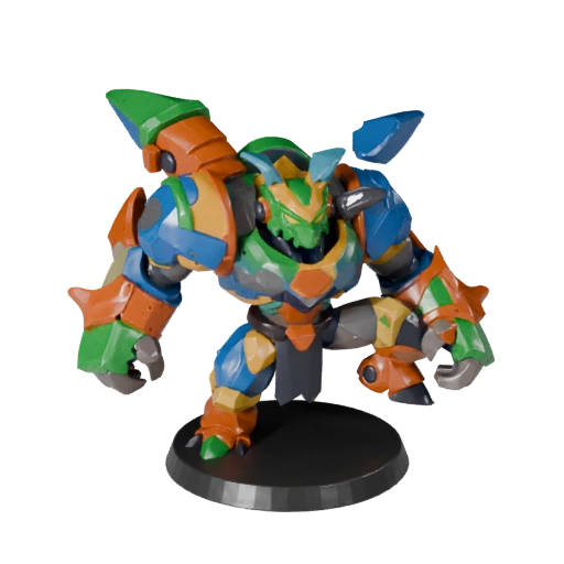 Miniatura Stilizzata Sci-Fi Beast | Pacchetto Gioco Realtime