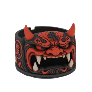 Oni Mask Ashtray 3D Model