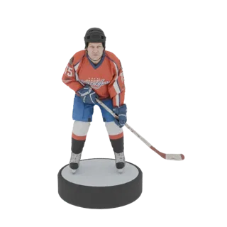 Ice Hockey Player Figurine