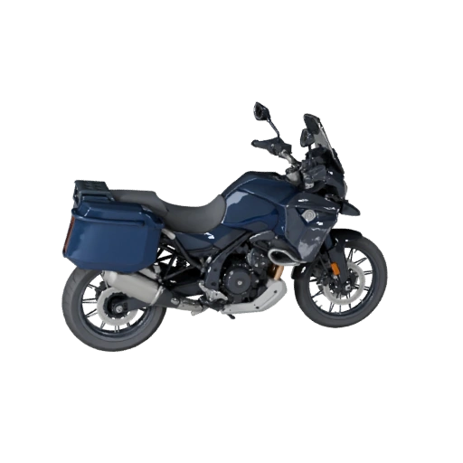 Modello 3D di Moto da Avventura per Blender - Pronto per il Rendering