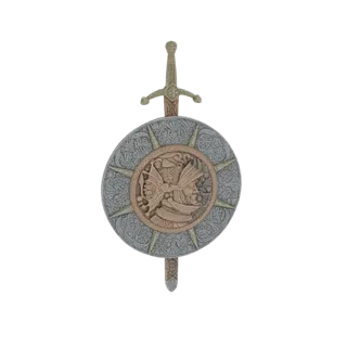 Aztec Warrior Shield and Sword Set