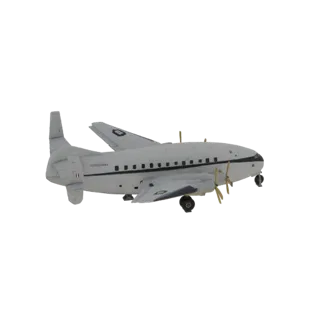 Br765 Sahara Military Transport Aircraft 3D Model