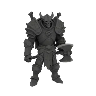 Fantasy Tiefling Sorcerer Miniature STL