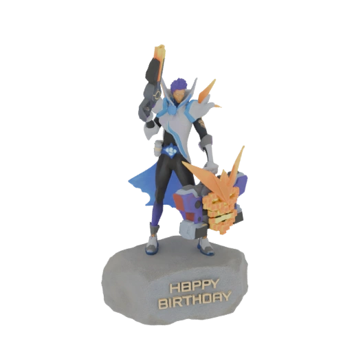 Happy Birthday Character Figurine