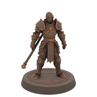 Fantasy Sorcerer Miniature STL