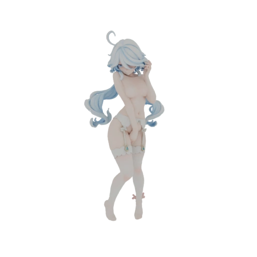 Anime Girl Lingerie Figure
