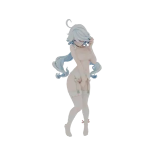 Anime Girl Lingerie Figure