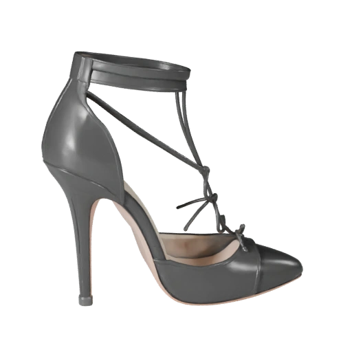 Modèle 3D de Chaussure à Talon Stylisée pour Moteurs Casual