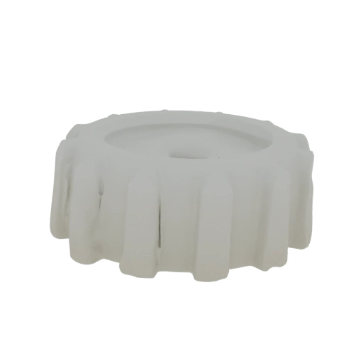 Tablecloth-Draped Round Table