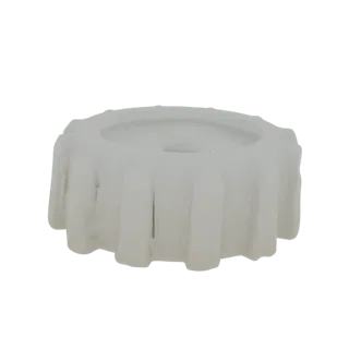 Tablecloth-Draped Round Table