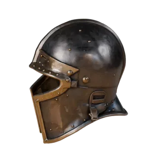 Medieval Helmet 3D Studio Asset for Cinema Renders