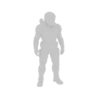 Futuristic Soldier Armor 3D Model