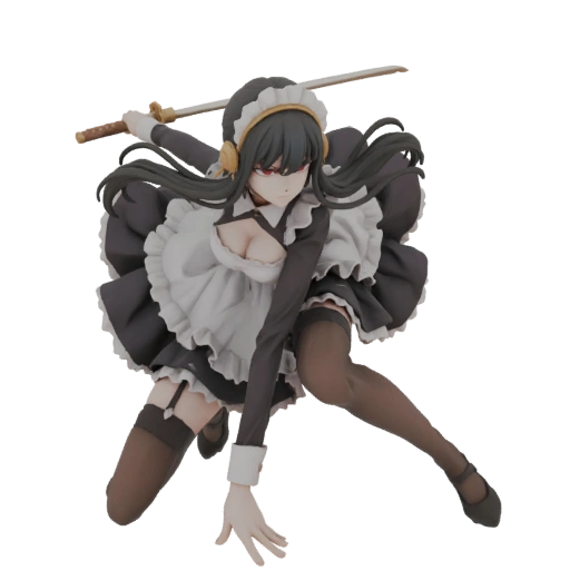 Yor Forger Maid Assassin 3D Model