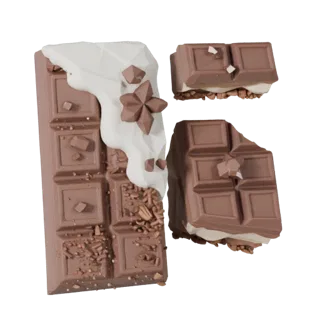 Chocolate Bar 3D Asset for Unity and Unreal Levels