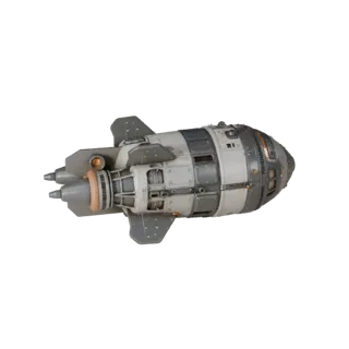 Unreal Ready Rocket 3D Game Asset for Engine Levels