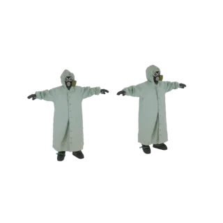 Hazmat Suit Duo 3D Model