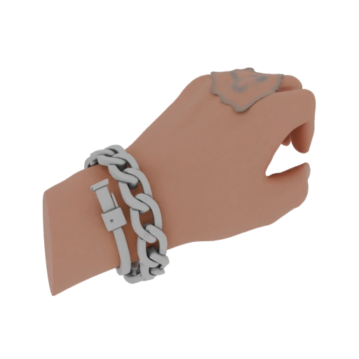 Pulsera Tenis Modelo 3D para Navegador AR