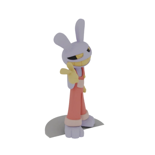 Bunny Character 3D Model