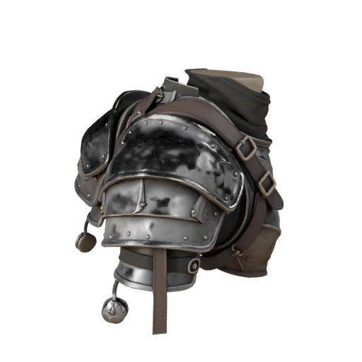 Fantasy Schulterpanzer 3D-Modell für Filmstudios