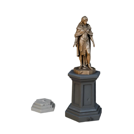Statue de Gardien de Jardin Studio | Pack de Rendu Marketing