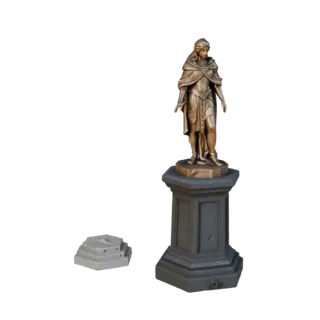 Studio Garden Guardian Statue | Marketing Render Pack
