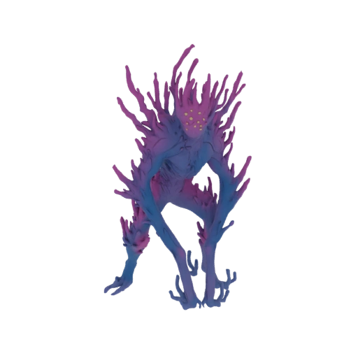 Eldritch Coral Horror 3D Model