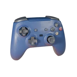 Portable Controller 3D Render Asset for Studio Use