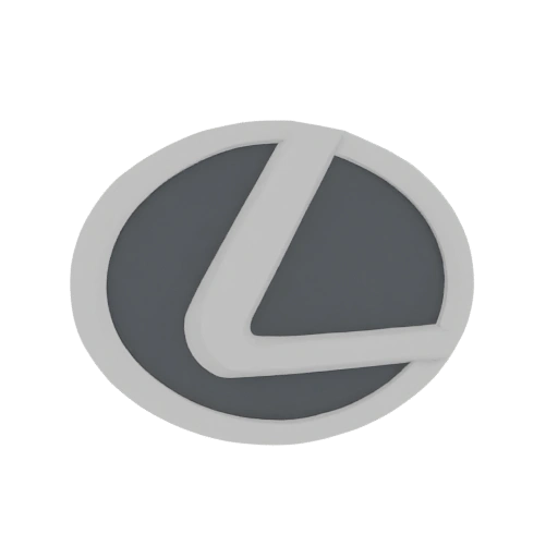 Lexus Logo 3D Model