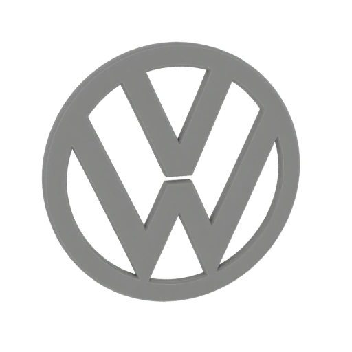 Volkswagen Logo 3D Model