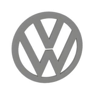 Volkswagen Logo 3D Model