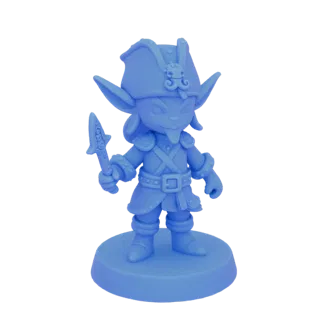 Miniatura Fantasy Elfo Pirata STL