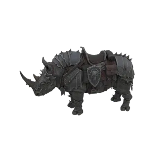 Armored War Rhino 3D Model