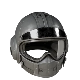 Pilot Combat Helmet 3D Game Asset for Indie Levels