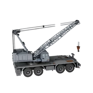 Mobile Crane 3D Model for Unity - Low Poly Game Asset