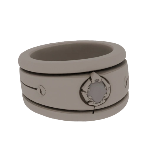 Anello Cocktail Impilabile 3D per Rendering Studio