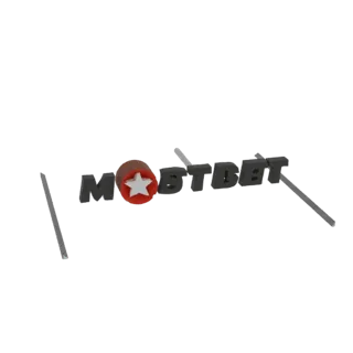 MOSTBET Logo 3D Model