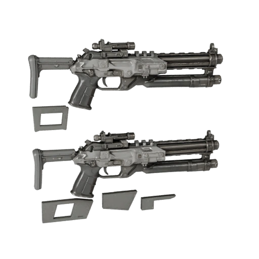 Modelo 3D de Propulsor Sci-Fi para Impressão em Mesa