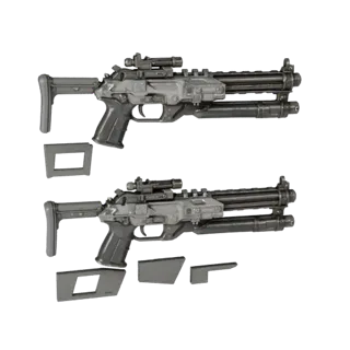 Accesorio Blaster Sci-Fi 3D para Impresión de Mesa