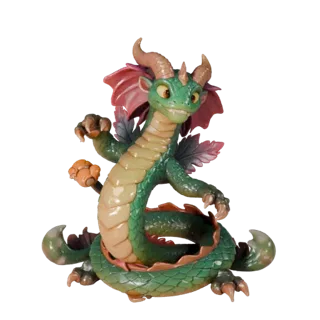 Cartoon Hydra 3D Model - Stylized Asset for Animation | Royalty-Free
