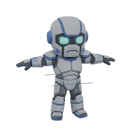 Chibi Sci-Fi Robot
