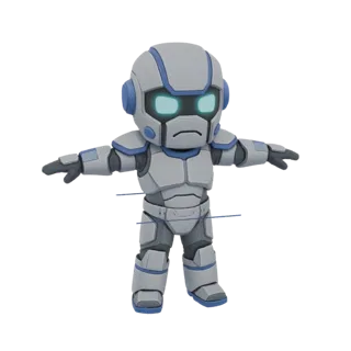 Chibi Sci-Fi Robot