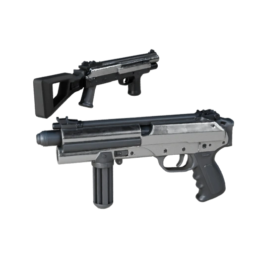 Trainingsblaster-Requisite 3D-Asset für Game-Engine-Nutzung