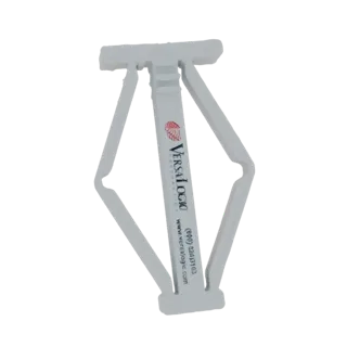 White VersaLogic Cable Clip