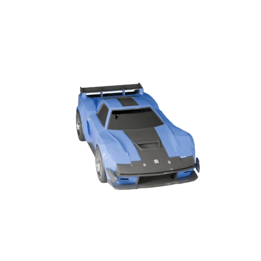 Modelo 3D STL de Carro de Corrida Imprimível - Exibição e Colecionáveis