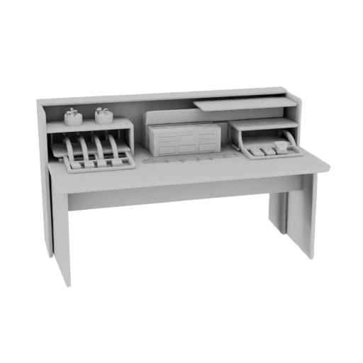 Organizzatore da Scrivania Aziendale 3D per Stampanti FDM