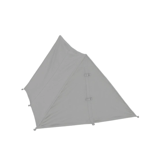 Light Gray Pyramid Tent